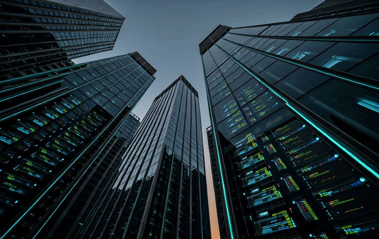 台北金融區建築景觀